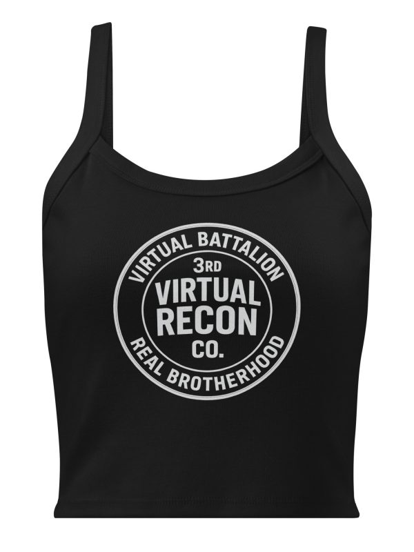 womens-micro-rib-tank-top-solid-black-blend-front-68c3b46535a57.jpg Virtual Battalion Real Brotherhood Women’s Micro-Rib Tank Top | Premium | XS-2X