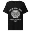 Digital Devil Dogs Women’s Ribbed Neck Tee | Organic | S-2X