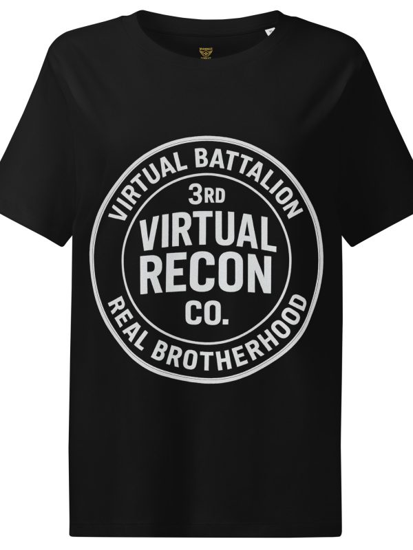 womens-organic-ribbed-neck-t-shirt-black-front-68c3a3a82bb8c.jpg Virtual Battalion Real Brotherhood Women’s Ribbed Neck Tee | Organic | S-2X