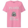 0% Luck 100% Discipline Women’s Ribbed Neck Tee | Organic | S-2X