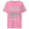 womens-organic-ribbed-neck-t-shirt-bubble-pink-front-68c3a378505a3.jpg Stacked Like A Fireteam Women’s Ribbed Neck Tee | Organic | S-2X