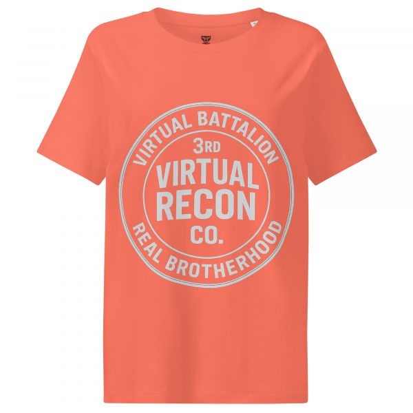 Virtual Battalion Real Brotherhood Women’s Ribbed Neck Tee | Organic | S-2X