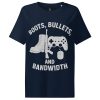 Boots, Bullets, and Bandwidth Women’s Ribbed Neck Tee | Organic | S-2X