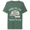 Born To Lag Trained To Lead Women’s Ribbed Neck Tee | Organic | S-2X