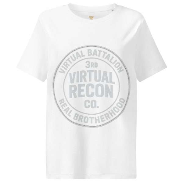 Virtual Battalion Real Brotherhood Women’s Ribbed Neck Tee | Organic | S-2X