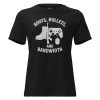Boots, Bullets, and Bandwidth Women's Relaxed Tee | Premium | S-3X