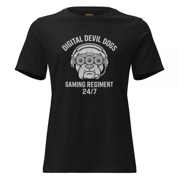 Digital Devil Dogs Women's Relaxed Tee | Premium | S-3X