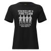 womens-relaxed-t-shirt-black-front-68c37b37b1baa.jpg Stacked Like A Fireteam Women's Relaxed Tee | Premium | S-3X
