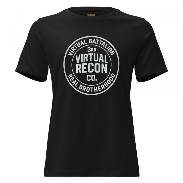 Virtual Battalion Real Brotherhood Women's Relaxed Tee | Premium | S-3X