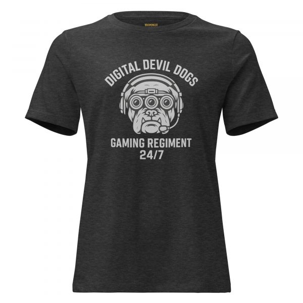 Digital Devil Dogs Women's Relaxed Tee | Premium | S-3X