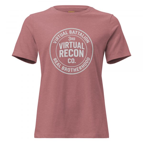 Virtual Battalion Real Brotherhood Women's Relaxed Tee | Premium | S-3X