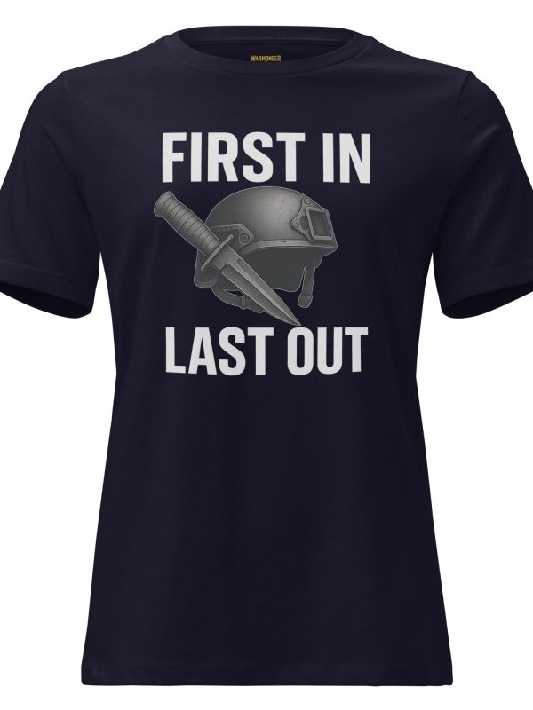First In Last Out Women's Relaxed Tee | Premium | S-3X