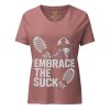 Embrace The Suck Women's Relaxed V-Neck | Premium | S-2X