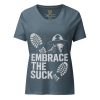 Embrace The Suck Women's Relaxed V-Neck | Premium | S-2X