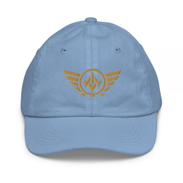 Old Gold Embroidered Logo Baseball Cap | Youth Classic