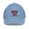 Maroon Embroidered Brand Logo Baseball Cap | Youth Classic