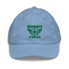 Kelly Green Embroidered Brand Logo Baseball Cap | Youth Classic