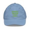 Kiwi Green Embroidered Brand Logo Baseball Cap | Youth Classic