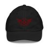 Maroon Embroidered Logo Baseball Cap | Youth Classic