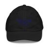 Navy Embroidered Logo Baseball Cap | Youth Classic