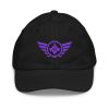 Purple Embroidered Logo Baseball Cap | Youth Classic