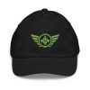 Kiwi Green Embroidered Logo Baseball Cap | Youth Classic