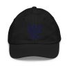 Navy Embroidered Brand Logo Baseball Cap | Youth Classic