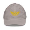 Gold Embroidered Logo Baseball Cap | Youth Classic