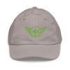 Kiwi Green Embroidered Logo Baseball Cap | Youth Classic