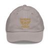 Old Gold Embroidered Brand Logo Baseball Cap | Youth Classic