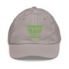 Kiwi Green Embroidered Brand Logo Baseball Cap | Youth Classic