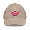 Flamingo Embroidered Logo Baseball Cap | Youth Classic