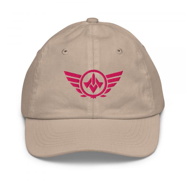 Flamingo Embroidered Logo Baseball Cap | Youth Classic