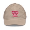 Flamingo Embroidered Brand Logo Baseball Cap | Youth Classic