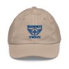 Royal Embroidered Brand Logo Baseball Cap | Youth Classic