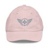 Grey Embroidered Logo Baseball Cap | Youth Classic