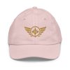 Old Gold Embroidered Logo Baseball Cap | Youth Classic