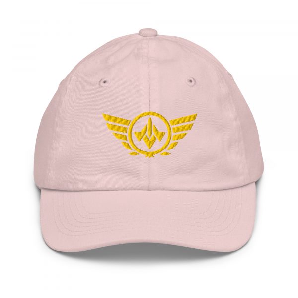 Gold Embroidered Logo Baseball Cap | Youth Classic