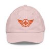 Orange Embroidered Logo Baseball Cap | Youth Classic