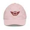 Maroon Embroidered Logo Baseball Cap | Youth Classic