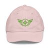 Kiwi Green Embroidered Logo Baseball Cap | Youth Classic