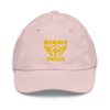 Gold Embroidered Brand Logo Baseball Cap | Youth Classic