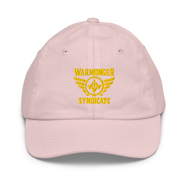 Gold Embroidered Brand Logo Baseball Cap | Youth Classic