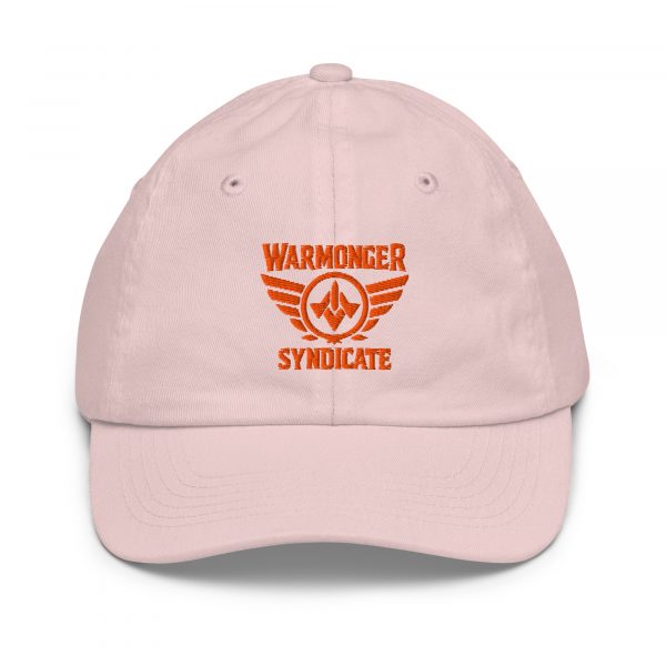 Orange Embroidered Brand Logo Baseball Cap | Youth Classic