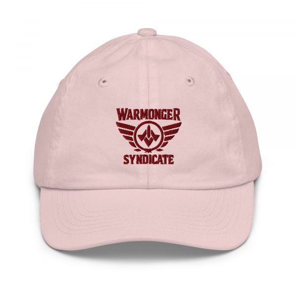 Maroon Embroidered Brand Logo Baseball Cap | Youth Classic