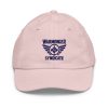 Navy Embroidered Brand Logo Baseball Cap | Youth Classic