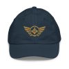 Old Gold Embroidered Logo Baseball Cap | Youth Classic