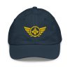 Gold Embroidered Logo Baseball Cap | Youth Classic