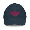 Flamingo Embroidered Logo Baseball Cap | Youth Classic