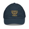 Old Gold Embroidered Brand Logo Baseball Cap | Youth Classic